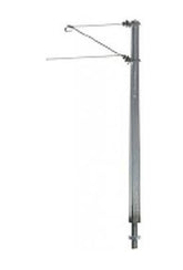 Sommerfeldt, 190, Streckenmast mit Ausleger, 100 mm, Alu (1 Stück), H0